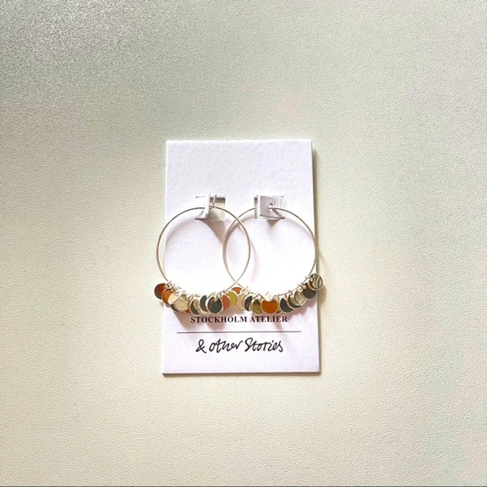 & Other Stories Mini Hoop Coin Earrings